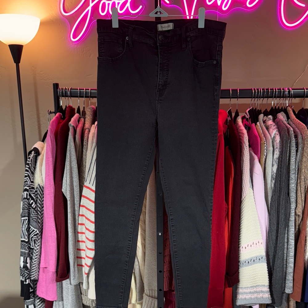 Madewell Women's Charcoal Skinny Jeans 32